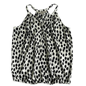 LOFT Sleeveless Polka Dots Top Size  XSP